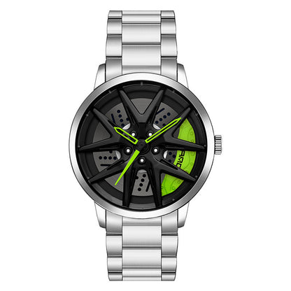 Cool Wheel Hollow Out Quartz Watch
