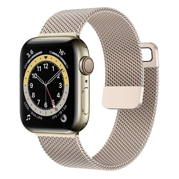 Bracelet magnétique en acier inoxydable avec sangle métallique