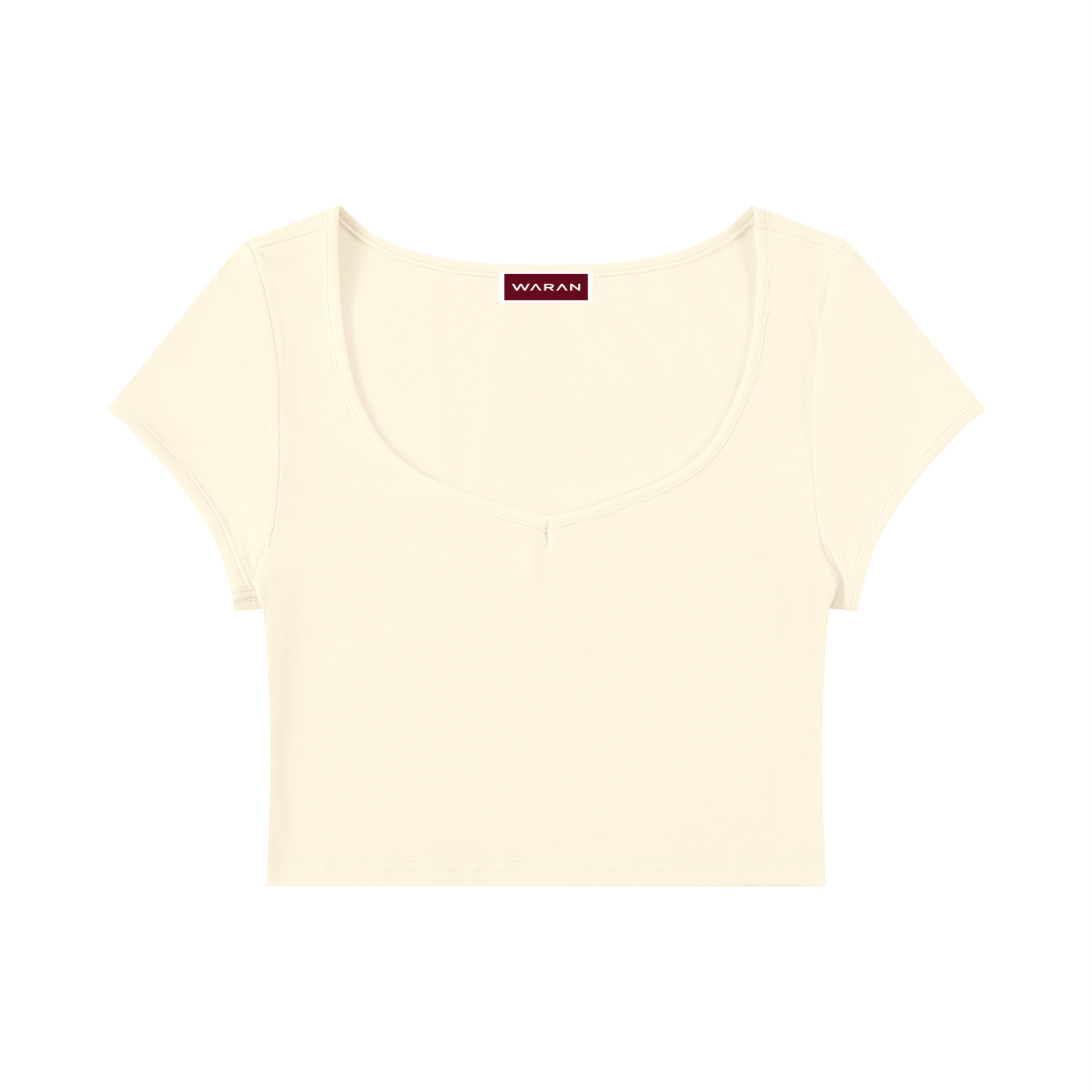 Women's Slim Cap Sleeve Crop T-Shirt