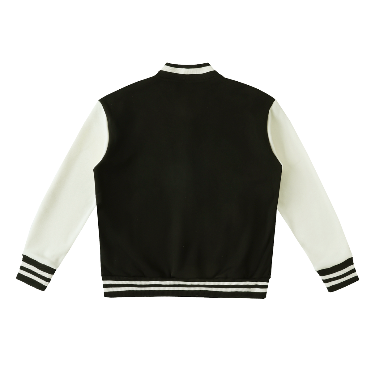 Waran Two-Tone Fleeced Varsity Jacket