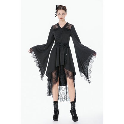 Dark in Love Selene Gothic Kimono Tail Dress