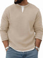 Crew-Neck Long-Sleeve Top
