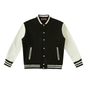 Waran Two-Tone Fleeced Varsity Jacket