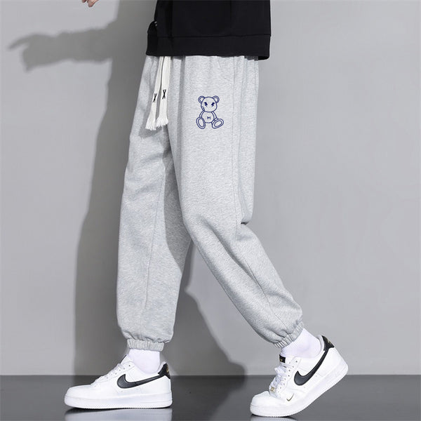 Pantalon long décontracté ample pour homme