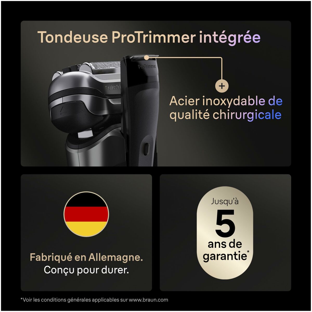 Hair Clippers Braun 9615S