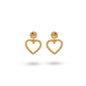 Ladies' Earrings 24KAE 42405Y Golden