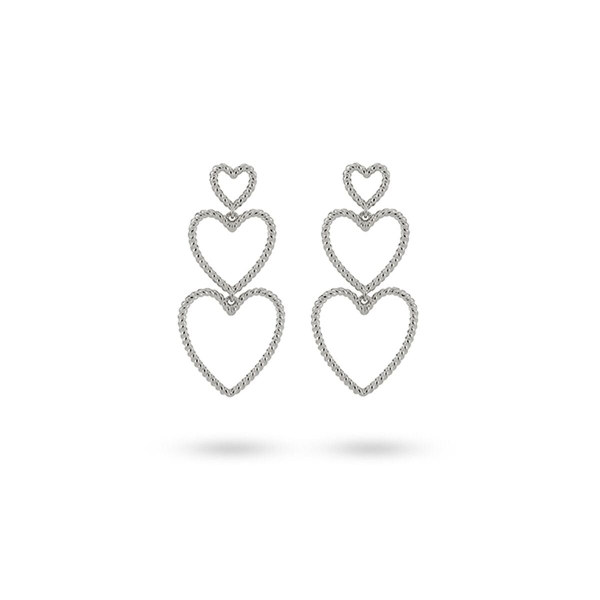 Ladies' Earrings 24KAE 42442S Silver