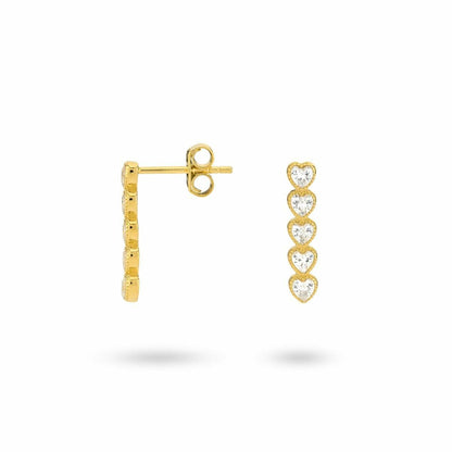 Ladies' Earrings 24KAE 42498Y Golden