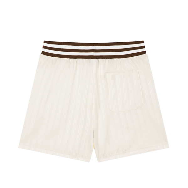 Waran Unisex Striped Drawstring Shorts