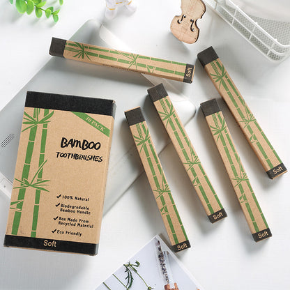 Bamboo Toothbrush Plate 10 Packs