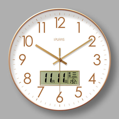 Electronic Calendar Wall Clock.