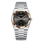 RUOLINDO Stainless Steel Luminous Men's Watch