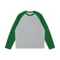 Color-Blocked Raglan Long-Sleeve T-Shirt