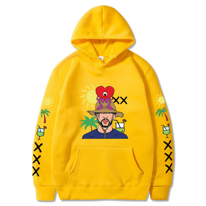 Womens un verano sin ti around body bunny hoodie