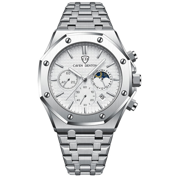 Caven Denton waterproof Steel Strap Watch
