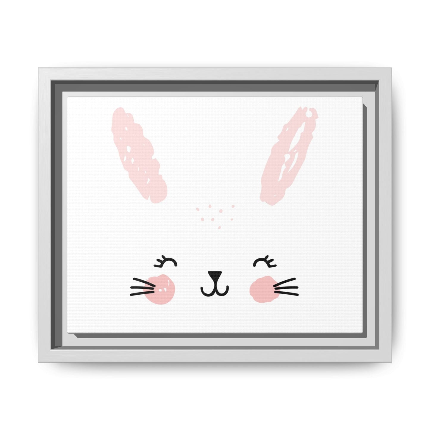 Cute Bunny Canvas Wall Art