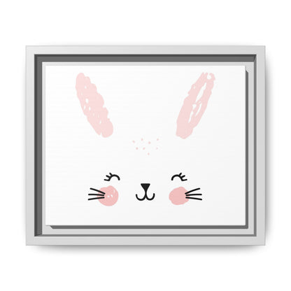 Cute Bunny Canvas Wall Art