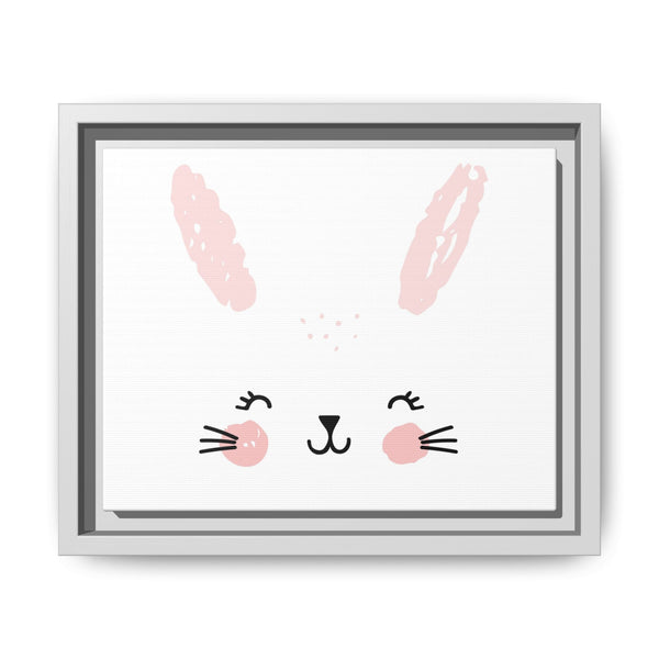 Cute Bunny Canvas Wall Art