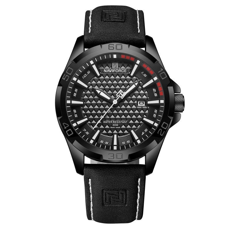 NAVIFORCE Quartz Watches Leather
