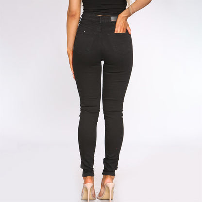 Enzo Jean Skinny Femme Slim Stretch Nouveau Pantalon en Jean Taille UK