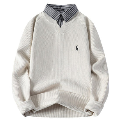Layered Knit Sweater