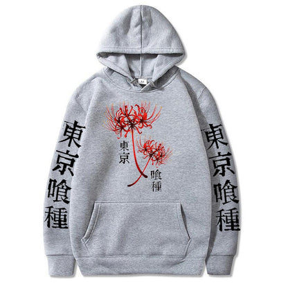 Velvet Thickened anime Trendy Pullover hoodies
