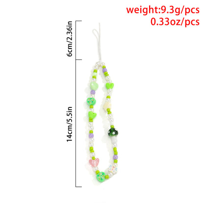 ethnic style bead mushroom hanging decoration
