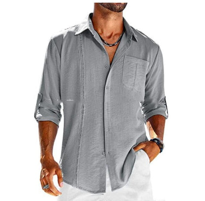 Casual  Long Sleeve Shirts