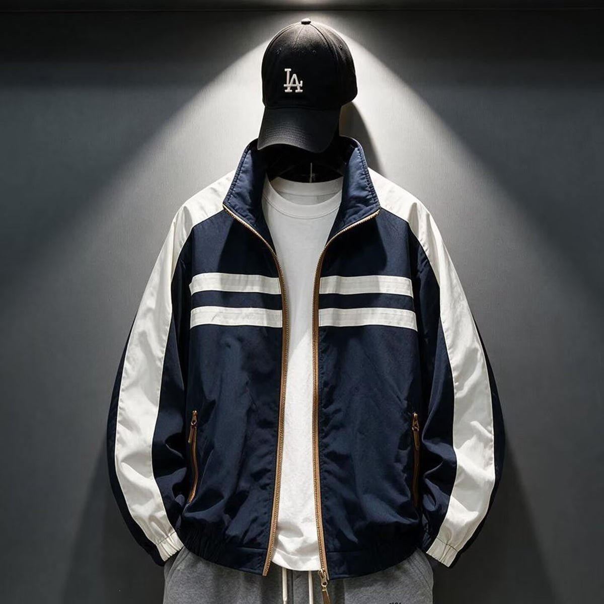 Men's Casual Stand Collar Jacket