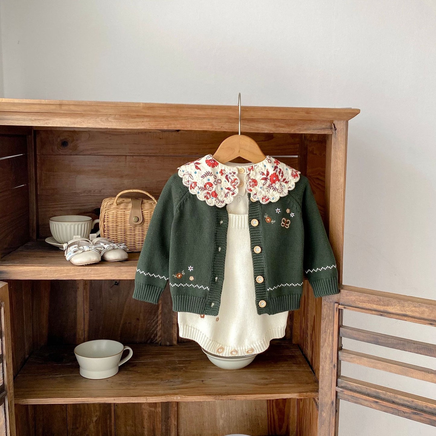 Cotton Yarn Sweater Coat