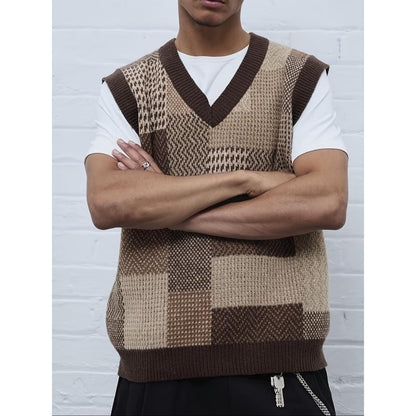 Men's Casual Collar Knitted Vest