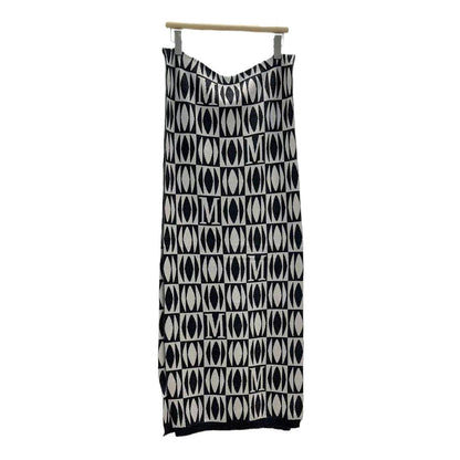 Cashmere wool double-sided jacquard knitted scarf - view 5