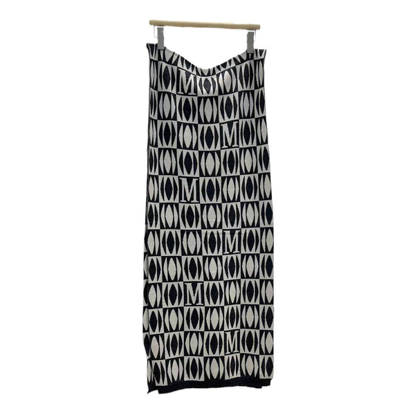 Cashmere wool double-sided jacquard knitted scarf - view 5