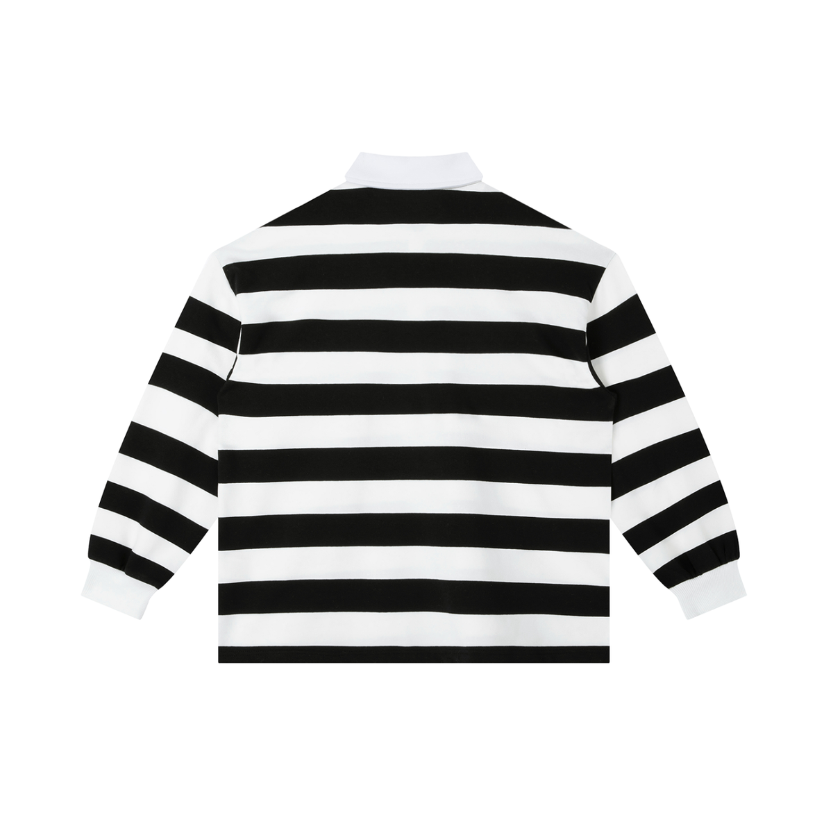 Waran Color Block Stripe Polo Shirt