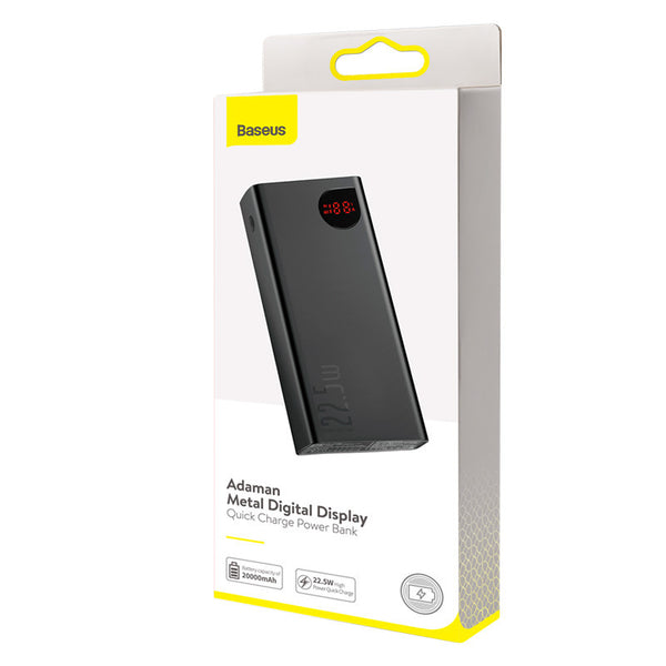 Batterie externe Adaman Digital Fast Charging 20000 mAh