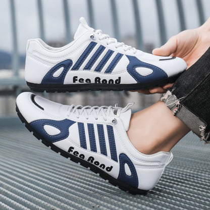 Men's breathable leather casual shoes