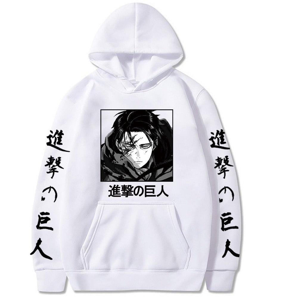 Attack on Titan Printed Hooded Sweatshirt for Mens
