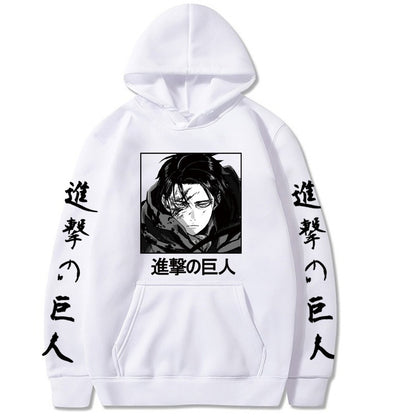 Attack on Titan Printed Hooded Sweatshirt for Mens