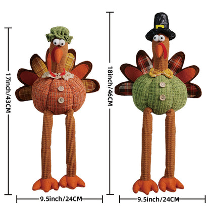 Decoration Creative Hanging Leg Turkey Plush