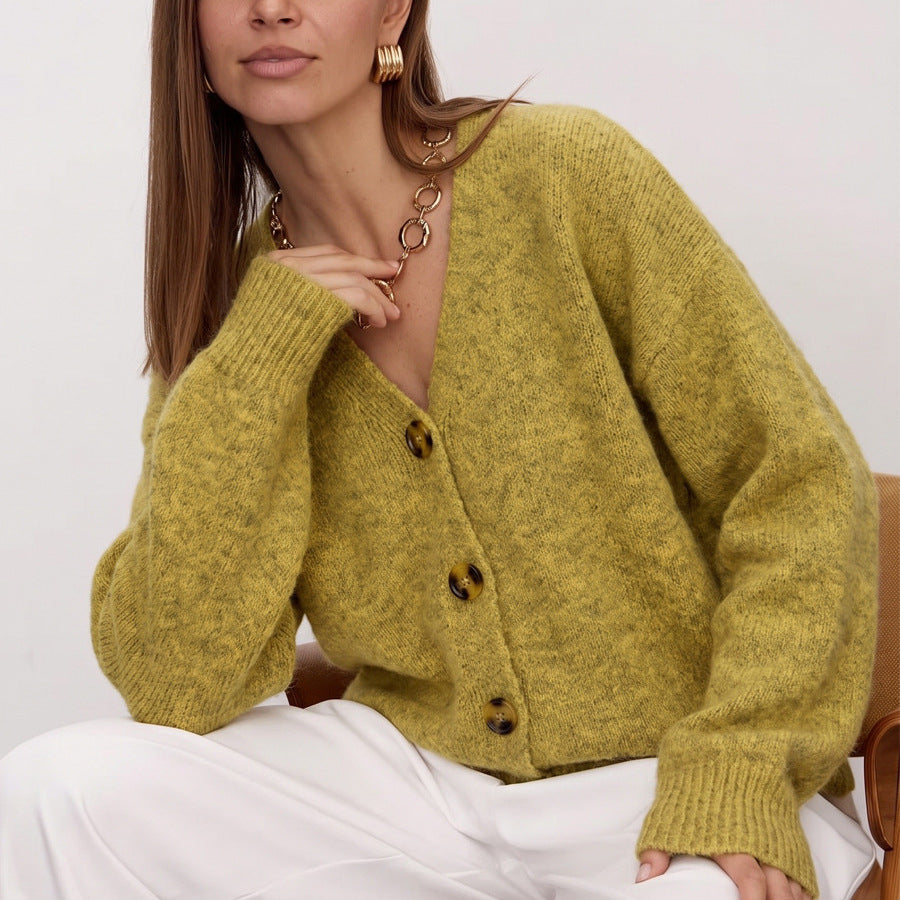 Knit Cardigan Sweater