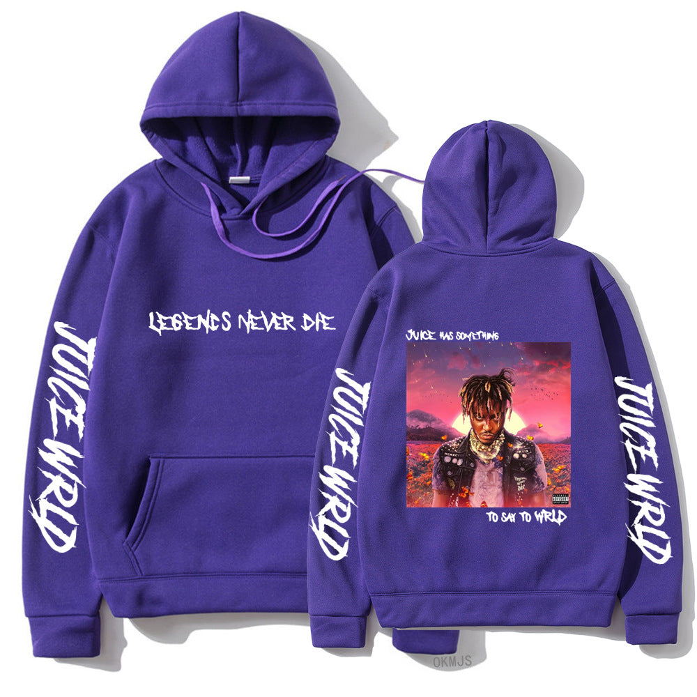 Rapper Juice WRLD unisex pullover Sweatshirts