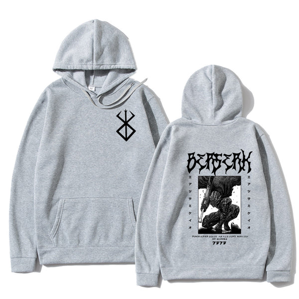 Berserk Anime Hoodie - Loose Hooded Sweatshirt