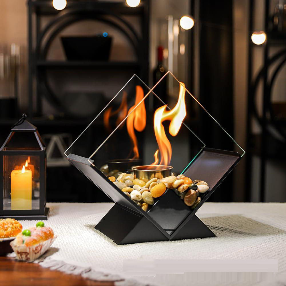Desktop alcohol fireplace