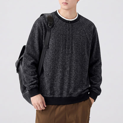 Two-Piece Pullover Sweatshirt
