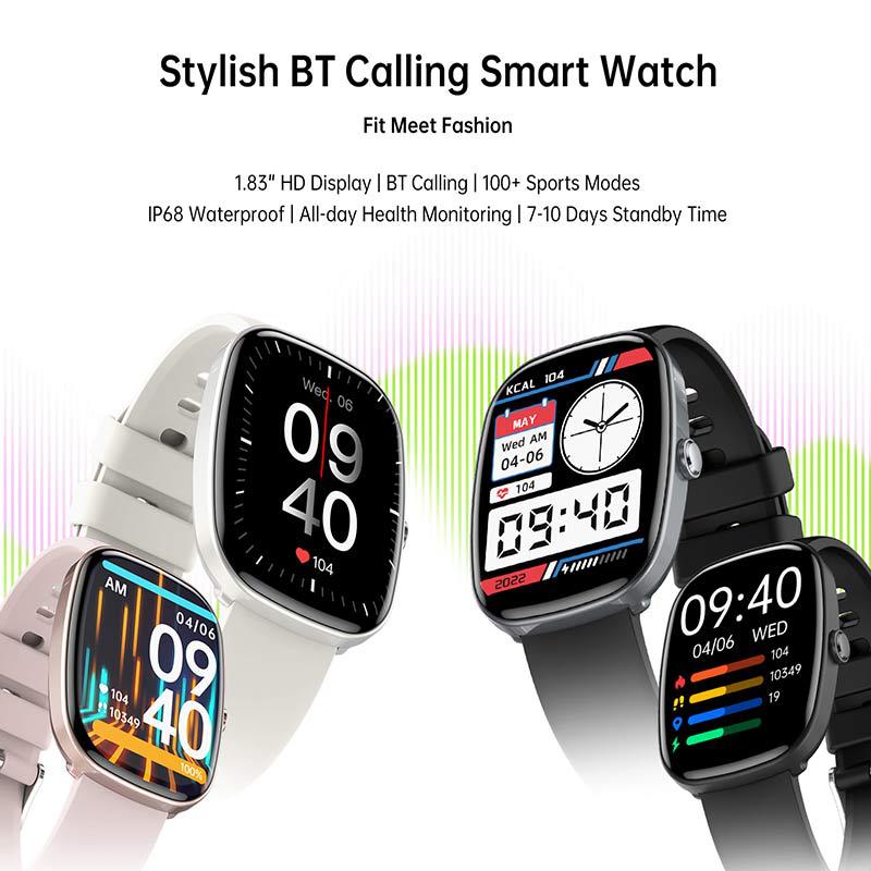 S5 Smartwatch - IP68 Waterproof with Bluetooth Calling