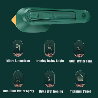 Handheld Garment Steamer & Steam Iron