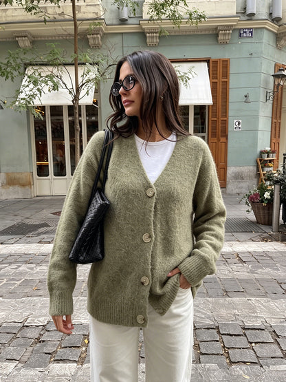 Knit Cardigan Sweater