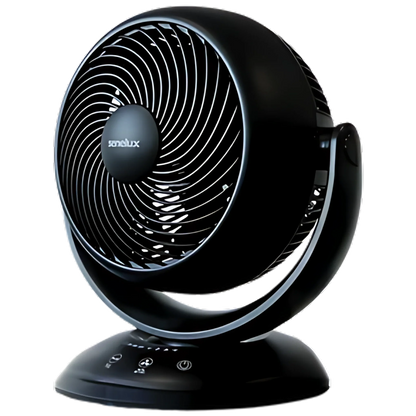 Senelux 8 Inch Cooling Fan with Remote Control, Automatic Oscillation