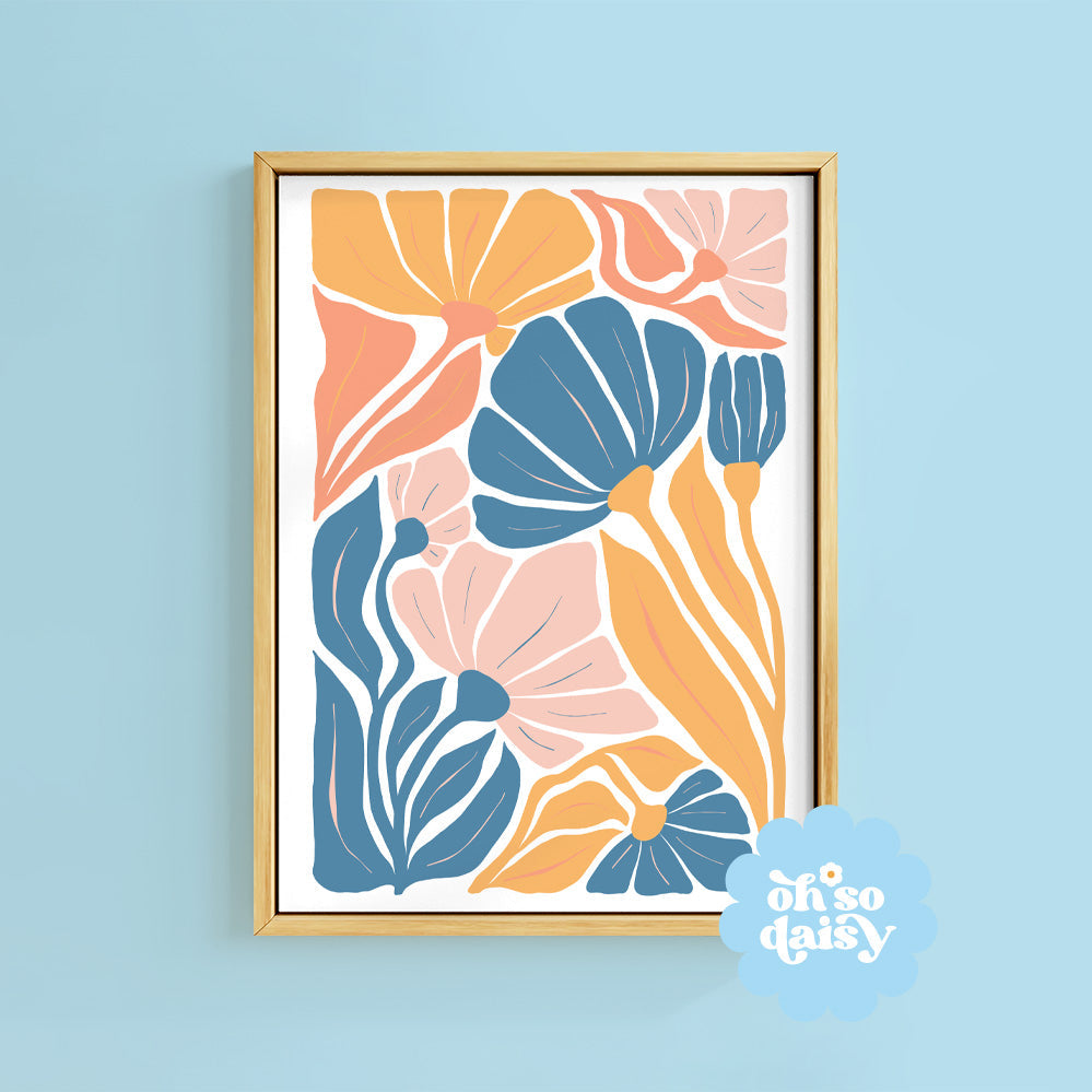 MATISSE FLOWERS PRINT