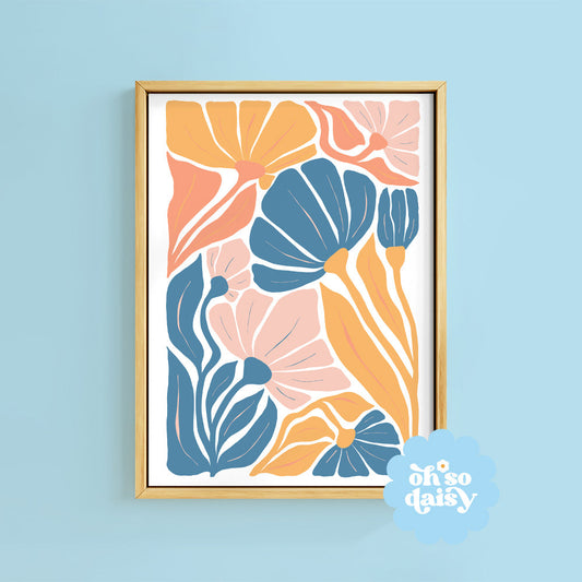MATISSE FLOWERS PRINT